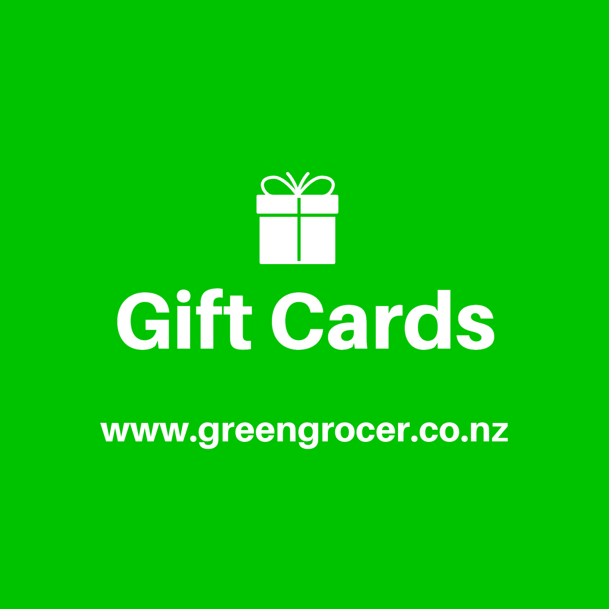 Greengrocer.co.nz Gift Card
